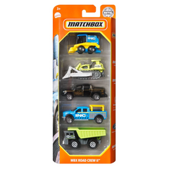 Matchbox 5-Pack MBX Road Crew
