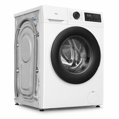 TCL Front Load Washing Machine 9kg 1400 RPM BLDC Motor - White | P6809FLW(BU)