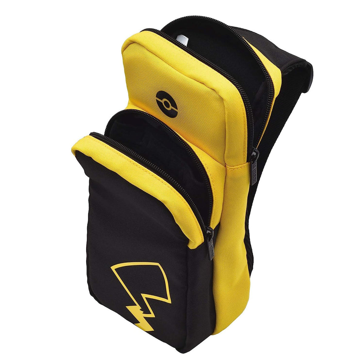 Hori Shoulder Pouch Bag for Nintendo Switch Poké Ball Edition - Yellow & Black