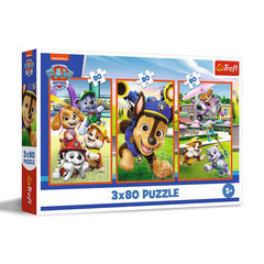 Trefl 3×80 “Paw Patrol Dog Team” Puzzle | 34886