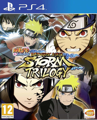 PS4 Naruto Storm Triology DVD