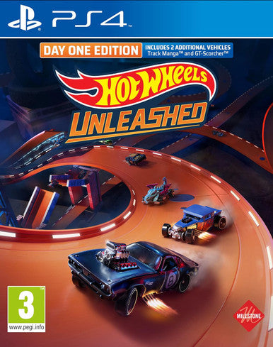 PS4 Hot Wheel DVD