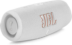 JBL Charge 5 Portable Bluetooth Speaker, White | CHARGE5WHT