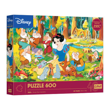 Trefl 600-Piece 40th Anniversary Snow White Puzzle | 37603