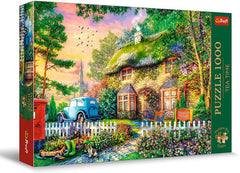 Trefl Premium Plus Quality - Tea Time: Stoney Lane Cottage 1000-Piece Jigsaw Puzzle | 10852