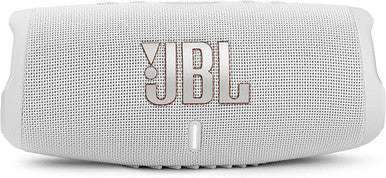 JBL Charge 5 Portable Bluetooth Speaker, White | CHARGE5WHT