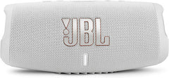 JBL Charge 5 Portable Bluetooth Speaker, White | CHARGE5WHT