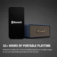 Marshall Emberton III Portable Bluetooth Speaker - Midnight Blue | 1008137
