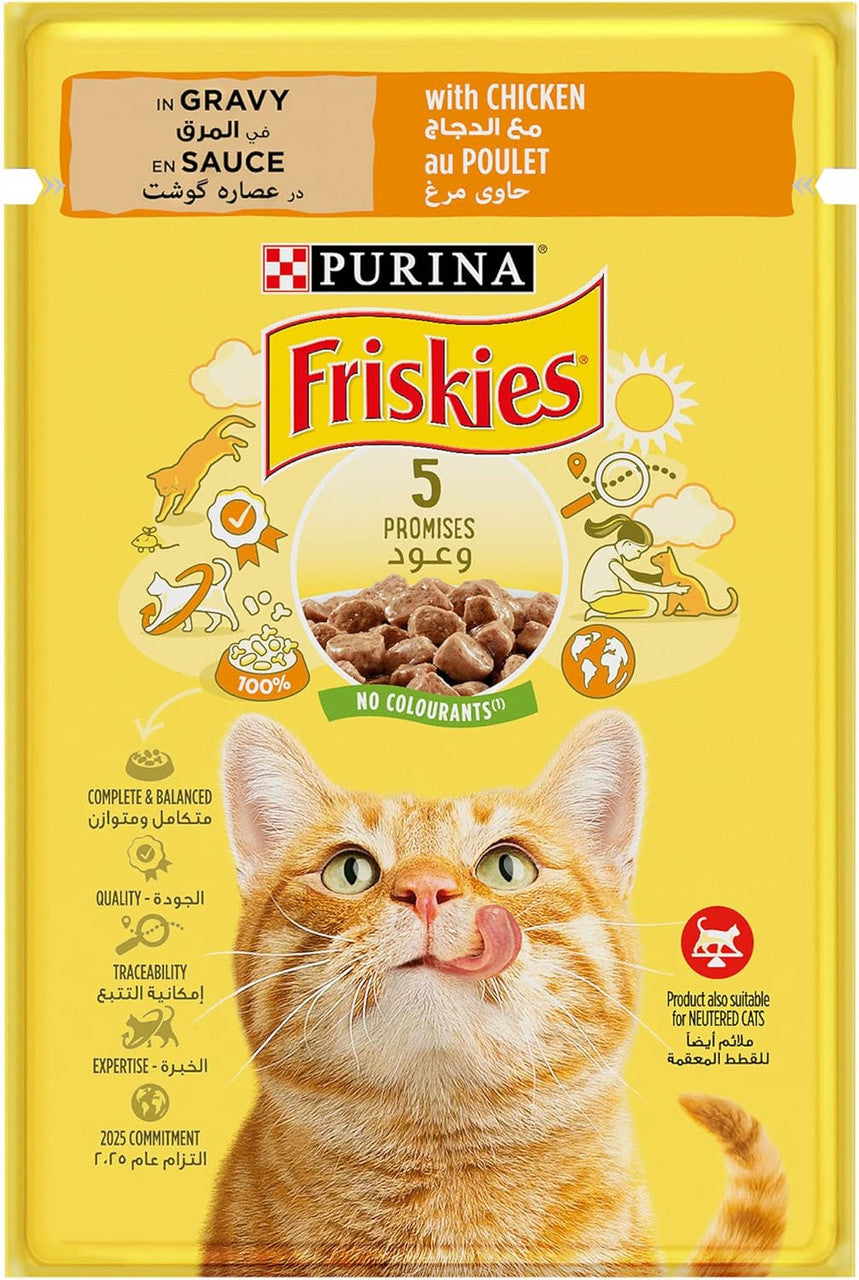 Friskies Cat Giggles Turkey Pouch 85g | 206012