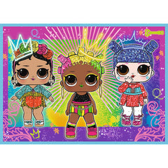 Trefl 4‑in‑1 “Meet the Dolls” Puzzle | 34613