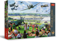 Trefl Premium Plus Quality - Tea Time: Aeroplane Demonstration – 1000 Pieces | 10846