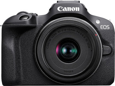 Canon EOS R100 RFS18- 45mm + RFS55-210S Mirrorless Camera |  EOS R100