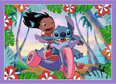 Trefl 4‑in‑1 “Crazy Day Lilo & Stitch” Puzzle | 34633