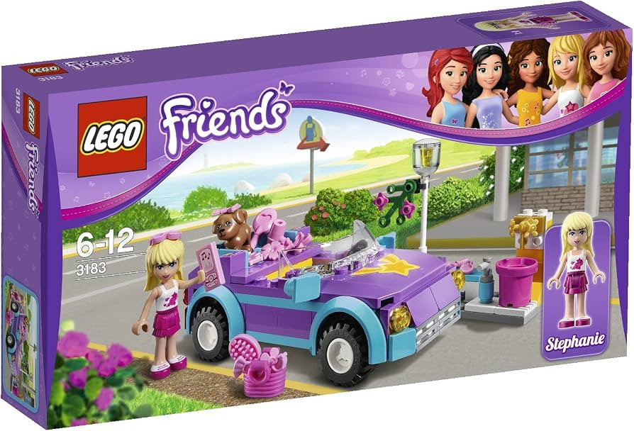 LEGO Friends Stephanie's Cool Convertible 130 Pieces | 3183