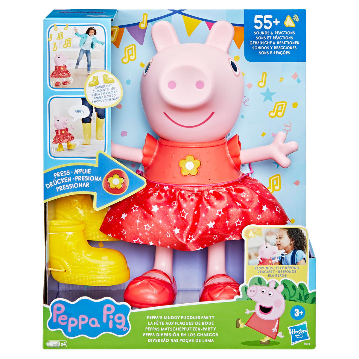 Peppa Pig Muddy Puddles Party Playset | HBPGF8873