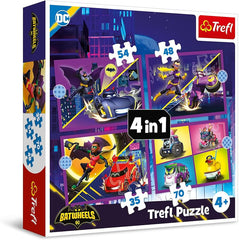 Trefl 4‑in‑1 “Batwheels” Puzzle | 34658