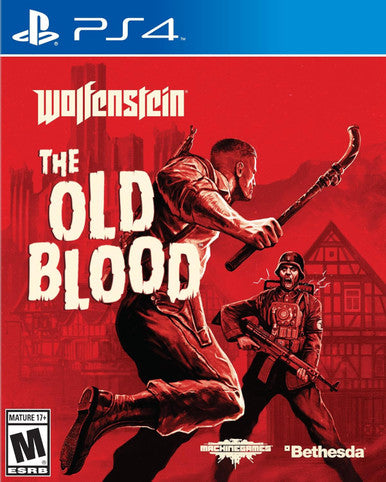 PS4 Wolf Stain Old Blood CD