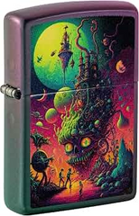 Zippo Distant Lands Design Iridescent Windproof Lighter | 46238
