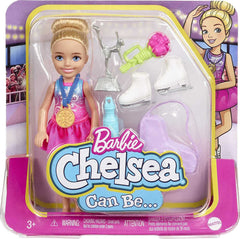 Barbie Chelsea Can Be Ice Skater Doll & Playset with Accessories | HCK68