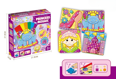 Color Day Create Your Own Princess Mosaic | 8206
