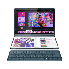 Lenovo Yoga Book 9 - Dual 13.3" Touchscreen - Core Ultra 7 155U - 16GB Ram - 1TB SSD - Intel Graphics - Includes Lenovo Digital Pen 3, Yoga Slim Mouse & Folio Stand | 83FFX001US