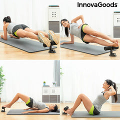 InnovaGoods Sit-Up Bar For Abdominals With Suction Pad And Exercise Guide Coreup |  V0103172