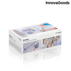 InnovaGoods Uv Toothbrush Steriliser With Stand And Toothpaste Dispenser Smiluv | V0103198