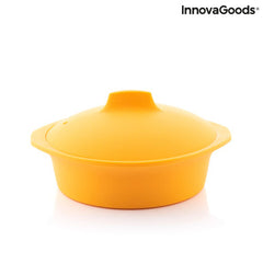 InnovaGoods Multifunction Silicone Steamer With Recipes Silicotte | V0103315