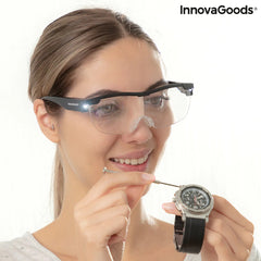 InnovaGoods Magnifying Glasses With Led Glassoint | V0103508