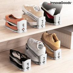 InnovaGoods Adjustable Shoe Organiser Sholzzer 6 Units | V0103546