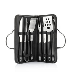 InnovaGoods Bbq Utensils Kit With Case Bbset 12 Pieces | V0103694
