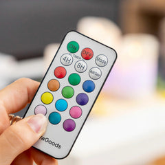 InnovaGoods Multicolour Flame-Effect Led Candles With Remote Control Lendles 3 Units | V0103781