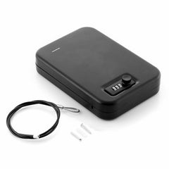 InnovaGoods Portable Safe Box with Security Cable Prisaven | V0103788