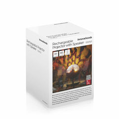 InnovaGoods Rechargeable Led Projector With Speaker Istarlyt | V0103838