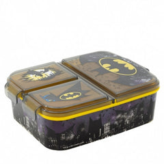 Stor Multi Compartment Sandwich Box Batman Symbol | 85520