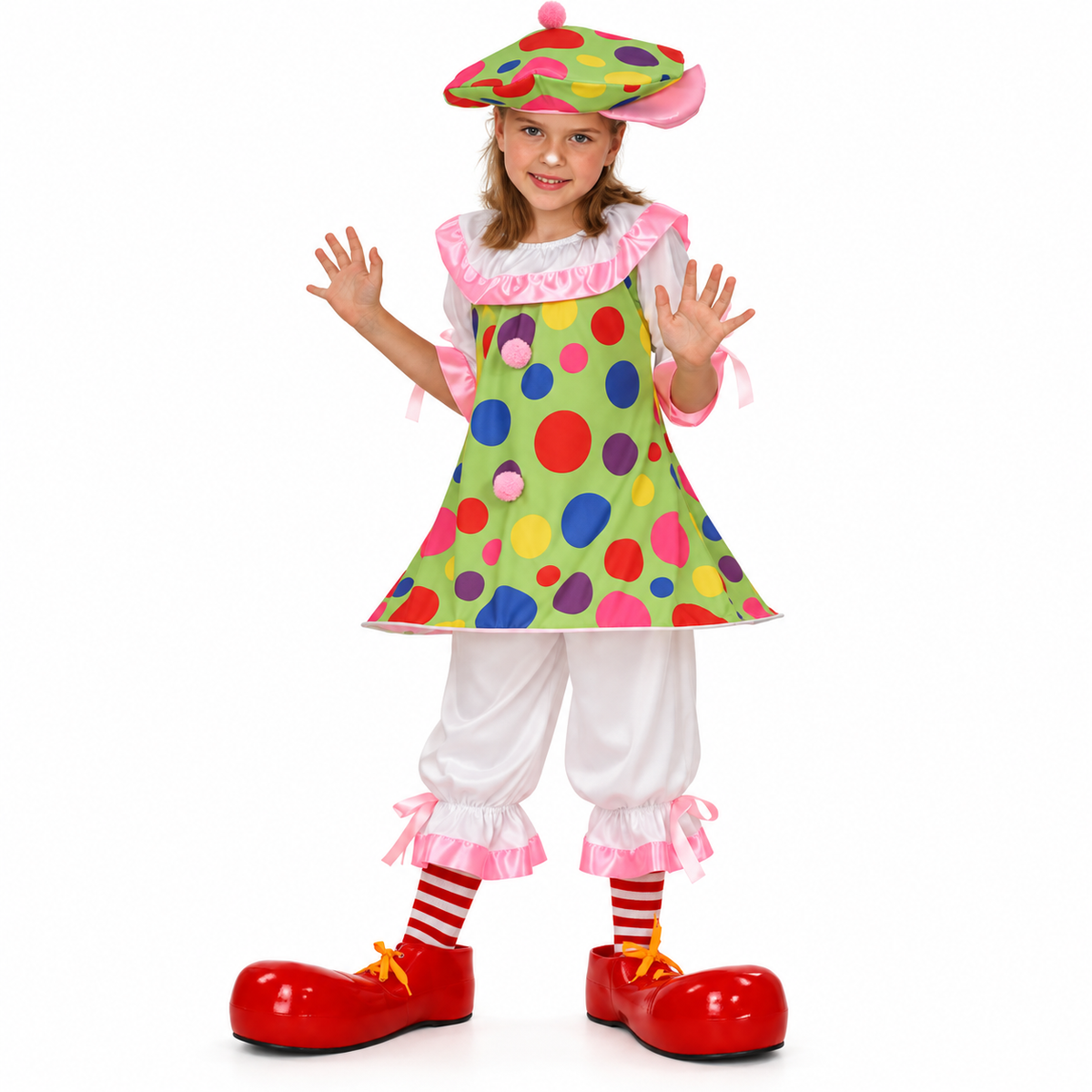 Children’s Polka Dot Clown Costume