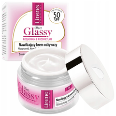 Lirene Effect Glassy Moisturizing Nourishing Cream SPF50 - 50 ml