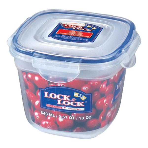 LocknLock 540ml Zen Style Square Food Container | HSM8120