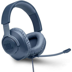 JBL Quantum 100 Wired Over-Ear Gaming Headphones, Blue | Quantum 100