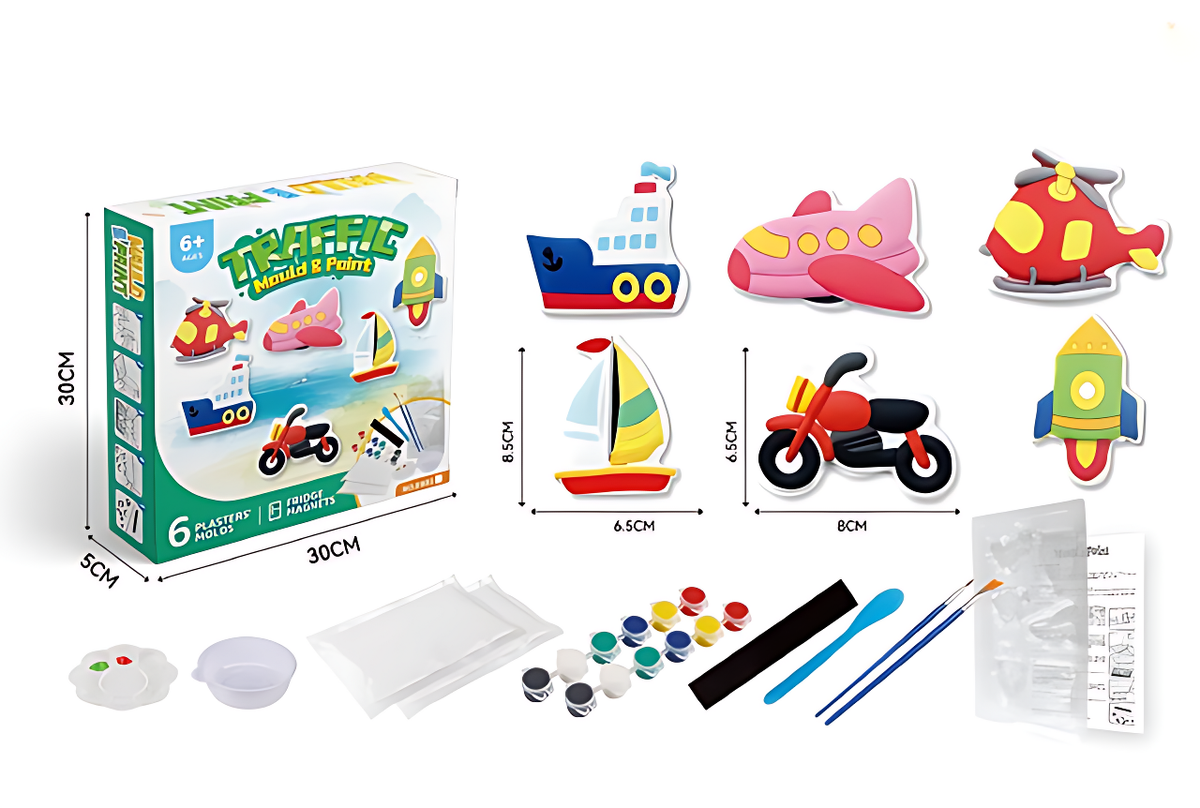 Traffic Mould & Paint - 6 Designs | 8903