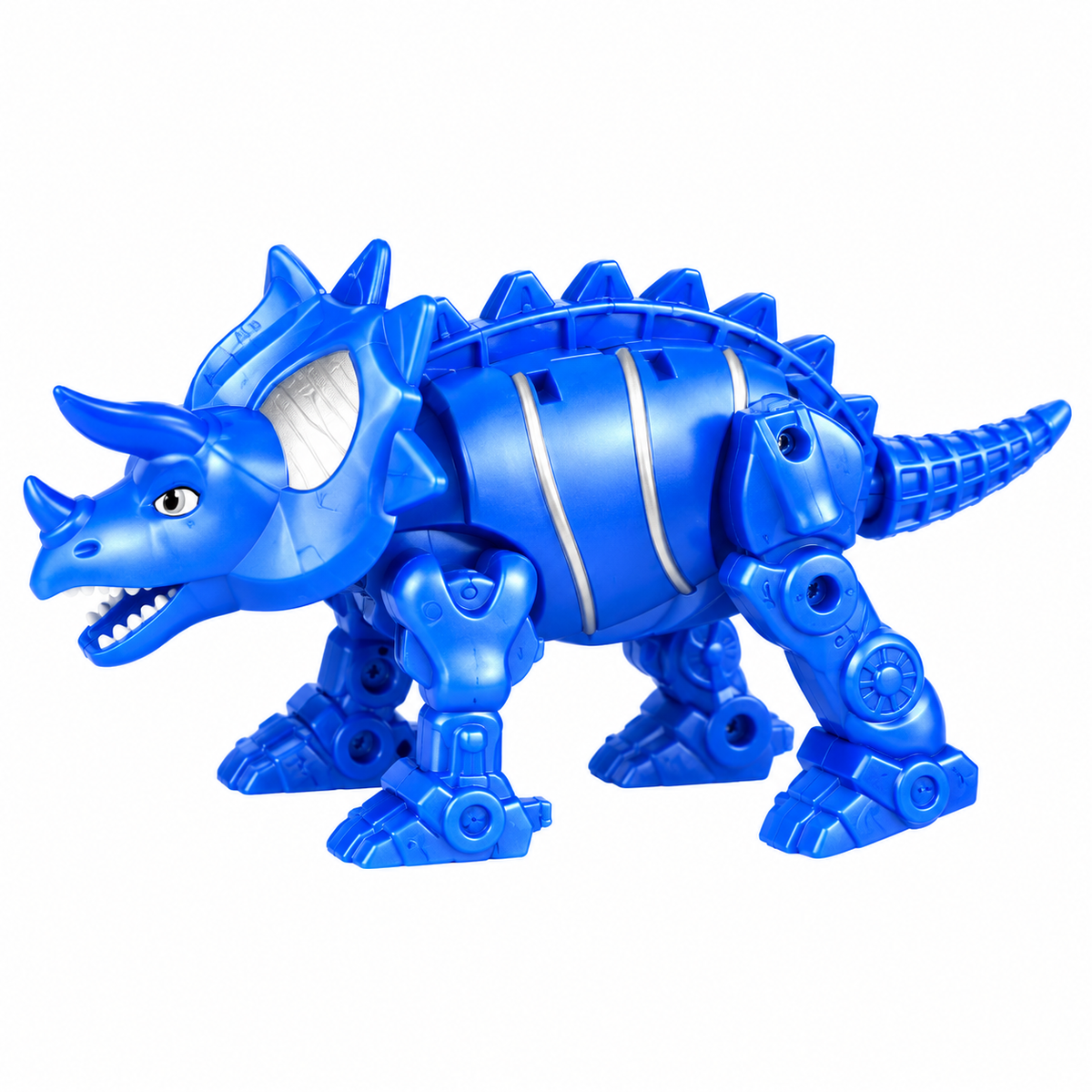 Dinosaur Soldier DIY Mechanical T-Rex Toy - Blue | XK999-1