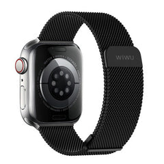 WIWU 42/44/45/49mm Braid Magnetic Watch Band Wi-WB005 Black | WB005-BLK