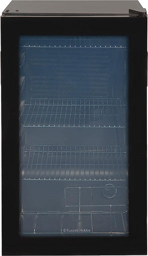 Russell Hobbs Freestanding Bottles Cooler Fridge, Black | RH48BC101B-F