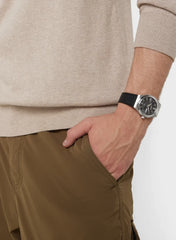 Casio Men 3-Hand Watch - Black / Silver | MTP-E735L-8AVDF