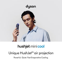 Dyson HushJet Mini Cool Portable Fan - Dark Blue (Ink/Cobalt) | PF01-A 641007-01