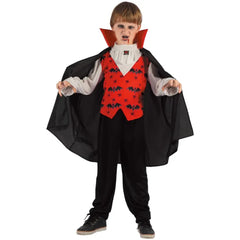 Vampire Children's Costume with Cape | 091075