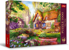 Trefl Premium Plus Quality - Tea Time: The Woodland Cottage 1000-Piece Jigsaw Puzzle | 10804