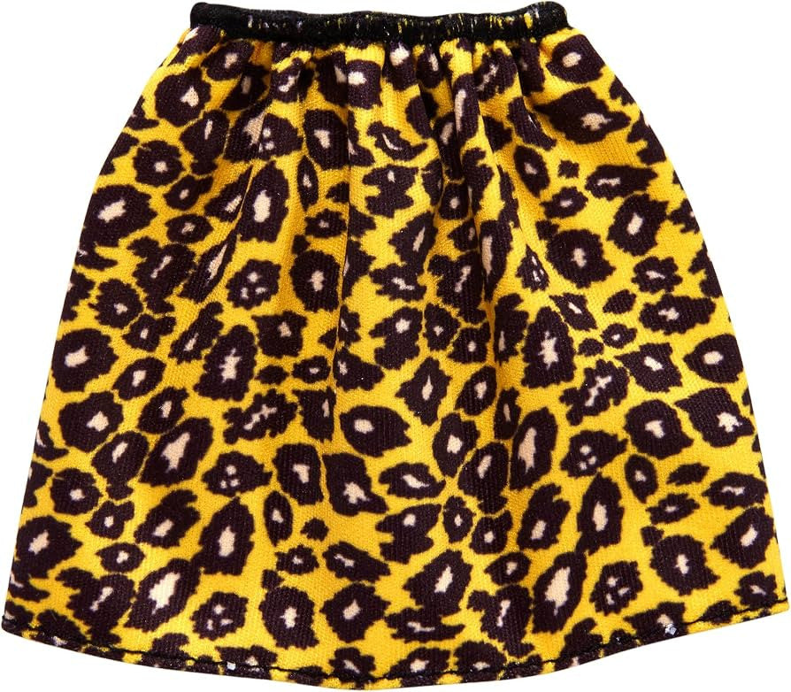 Barbie Fashions Cheetah Print Skirt | FPH28