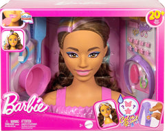 Barbie Deluxe Hair Styling Head - Blonde Rainbow Hair | HMD78