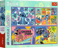 Trefl 4×250 “Amazing Stitch” Puzzle Set (6 pcs) | 13311